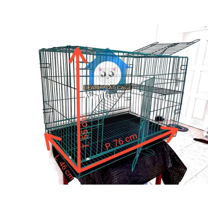 KANDANG KUCING TINGKAT 1