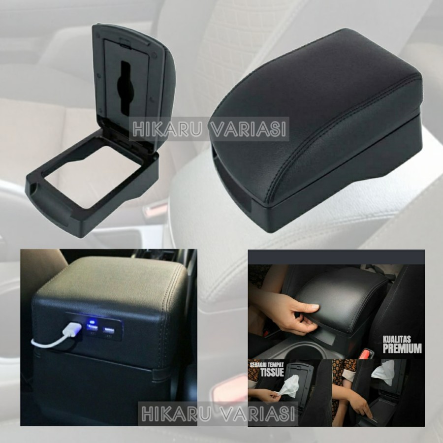 Console Box XPANDER CROSS Consule Armrest Konsol Arm Rest USB - HITAM