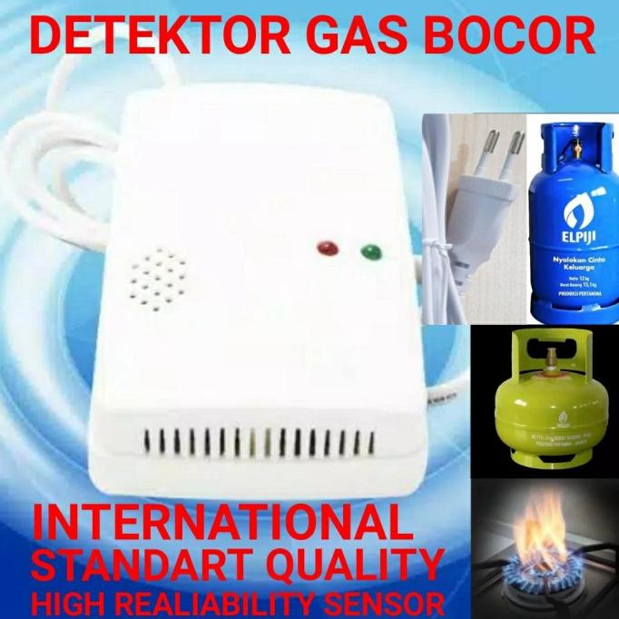 Gas Detektor LPG Bocor Alarm Standalone