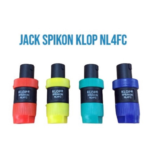 JACK SPIKON NEW KLOP WARNA SPEAKON NL4FC