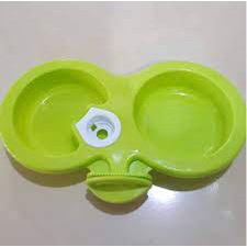 TEMPAT MAKAN ANJING / TEMPAT MAKAN KUCING / DOUBLE BOWL GANTUNG / mp-66