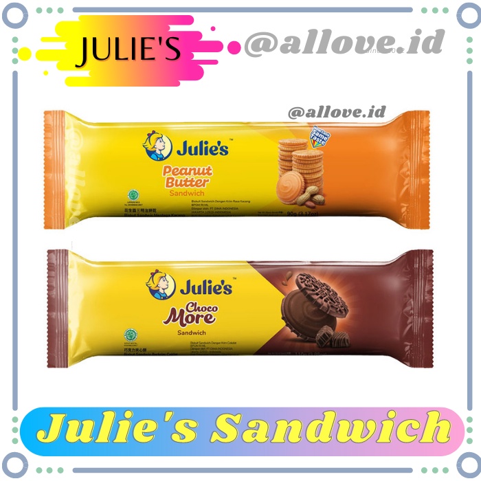 

Julie's Sandwich Peanut Butter 90G