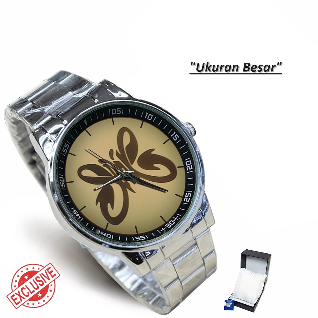 Jam Tangan Rantai Couple SLANK Motif 5