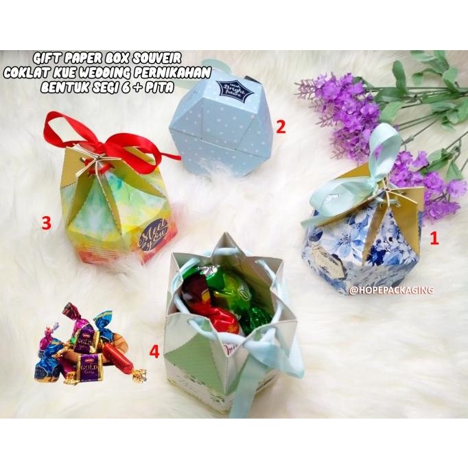 

50PCS SPESIAL LEBARAN PAPER BOX HAMPERS KOTAK KADO FREE PITA WEDDING SD456SD5
