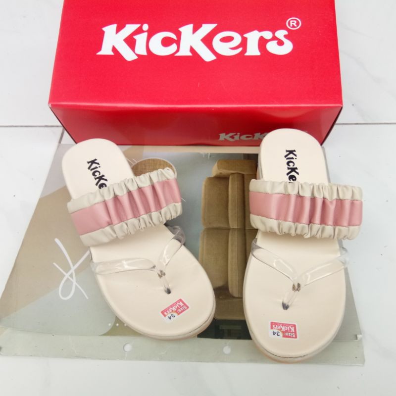 SANDAL KICKERS ANAK Japit kerut Size.31-35