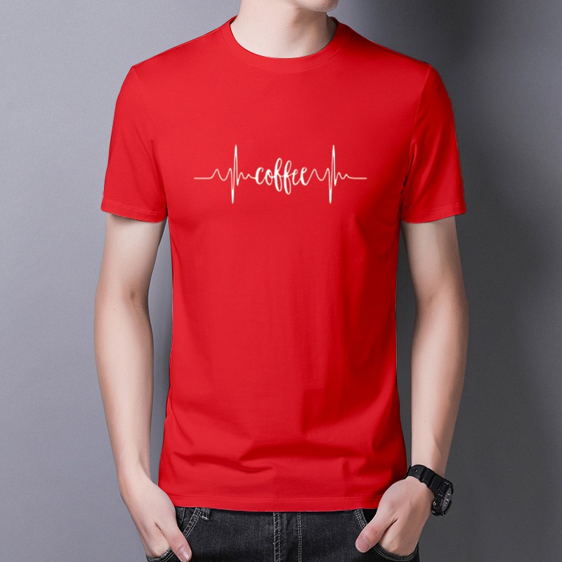 9SEVEN-KAOS DISTRO DETAK JANTUNG COFFEE TERBARU-BAJU-ATASAN MOTIF SIMPLE TERLARIS-KAOS KATA KATA-KAOS