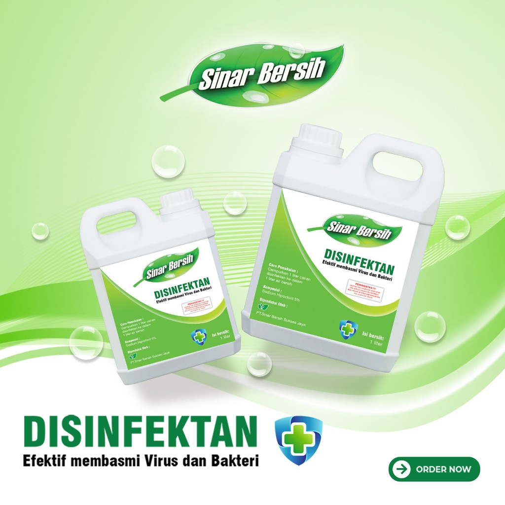 SINAR BERSIH Disinfektan KONSENTRAT 1 L