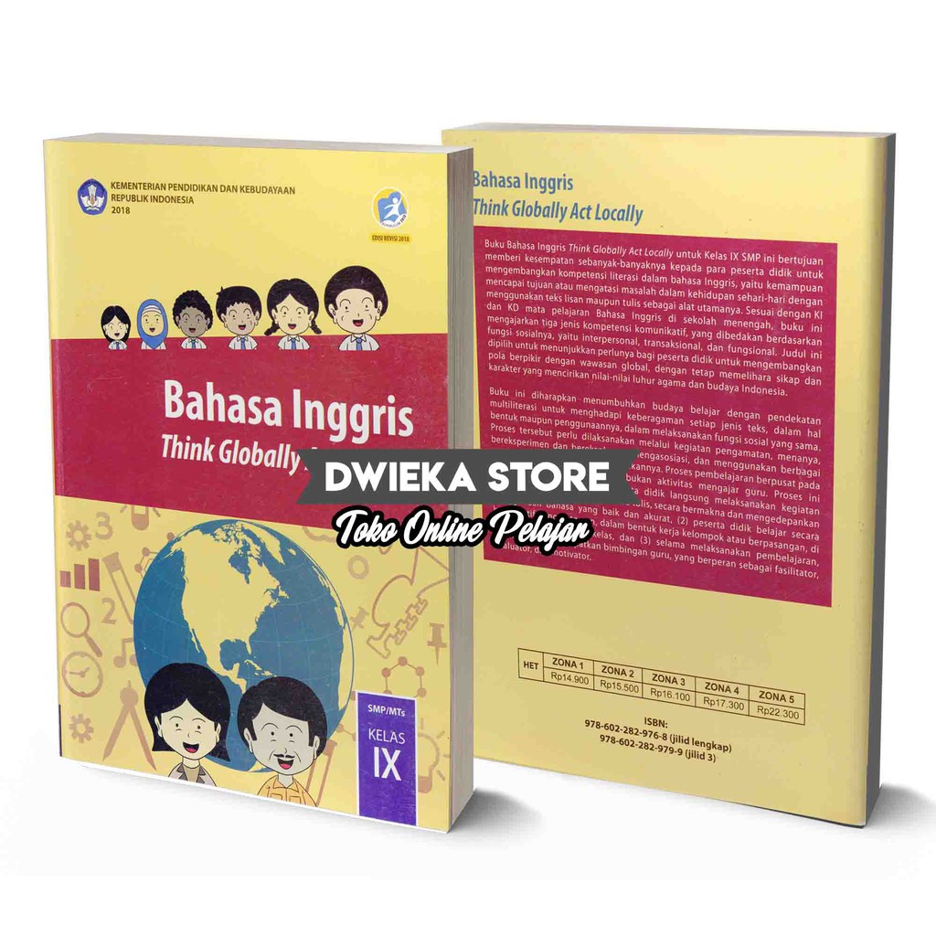 Buku Siswa Bahasa Inggris Smp Kelas 9 Kurikulum 2013 Edisi Revisi 2018 Shopee Indonesia