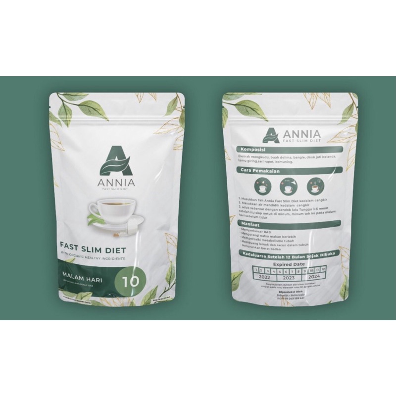 

TEH HERBAL ANNIA 10 HARI‼️