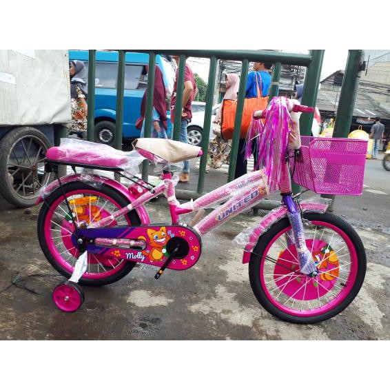 Sepeda Mini 18 United Molly Good Quality United