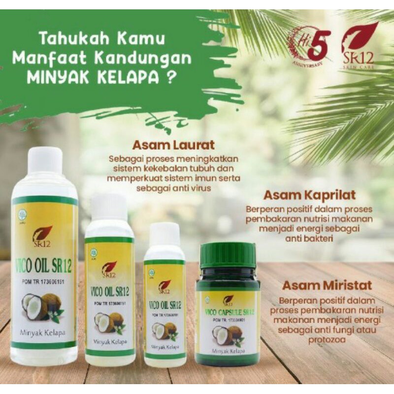 

VCO SR12 HERBAL MINYAK KELAPA MURNI TANPA PROSES PEMANASAN