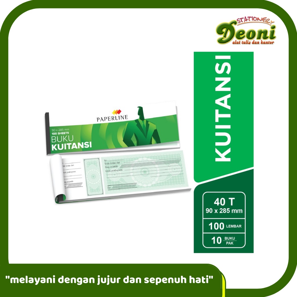 

PAPERLINE Kuitansi 40 T