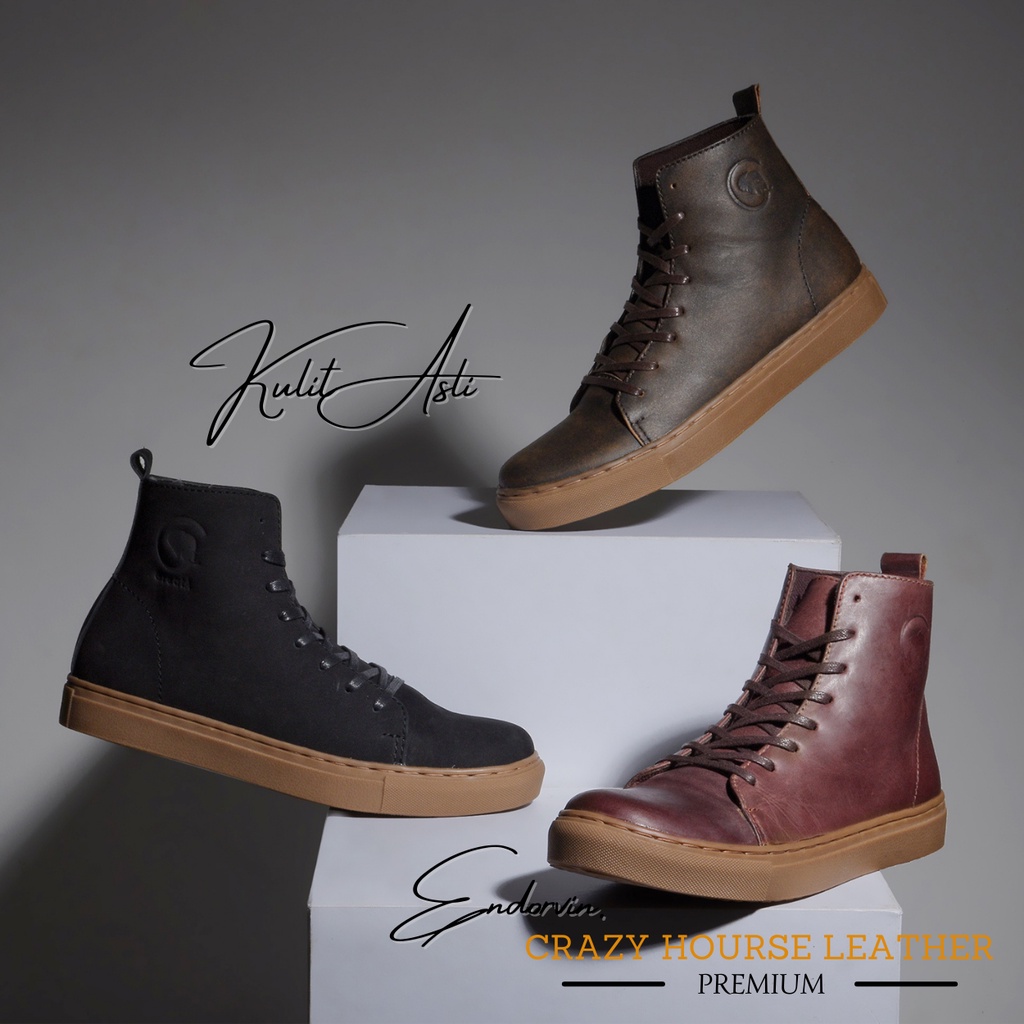 SPESIAL MAGNUS BROWN Sepatu Spatu Boots Bots Bot But Buts Casual Kasual Safety Pria Cowok Cowo Wanit