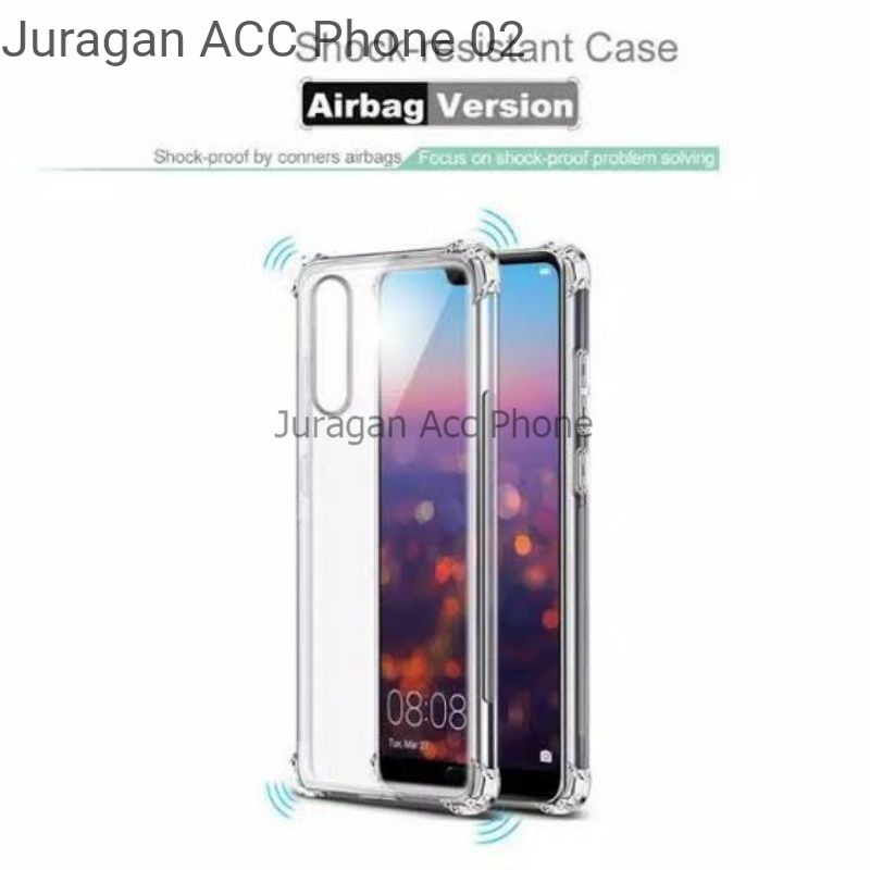 Case Anticrack Soft Case Bening Anti Shock Infinix Hot 8 Casing Silikon Anti Crack  infinix Hot 8 Te