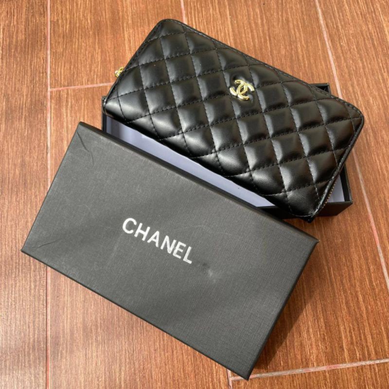 TAS CHANEL BLACK IMPORT