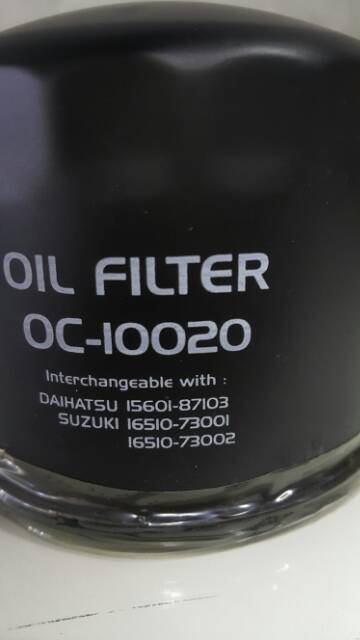 FILTER OLI MESIN MOBIL TOP 1  OC-10020