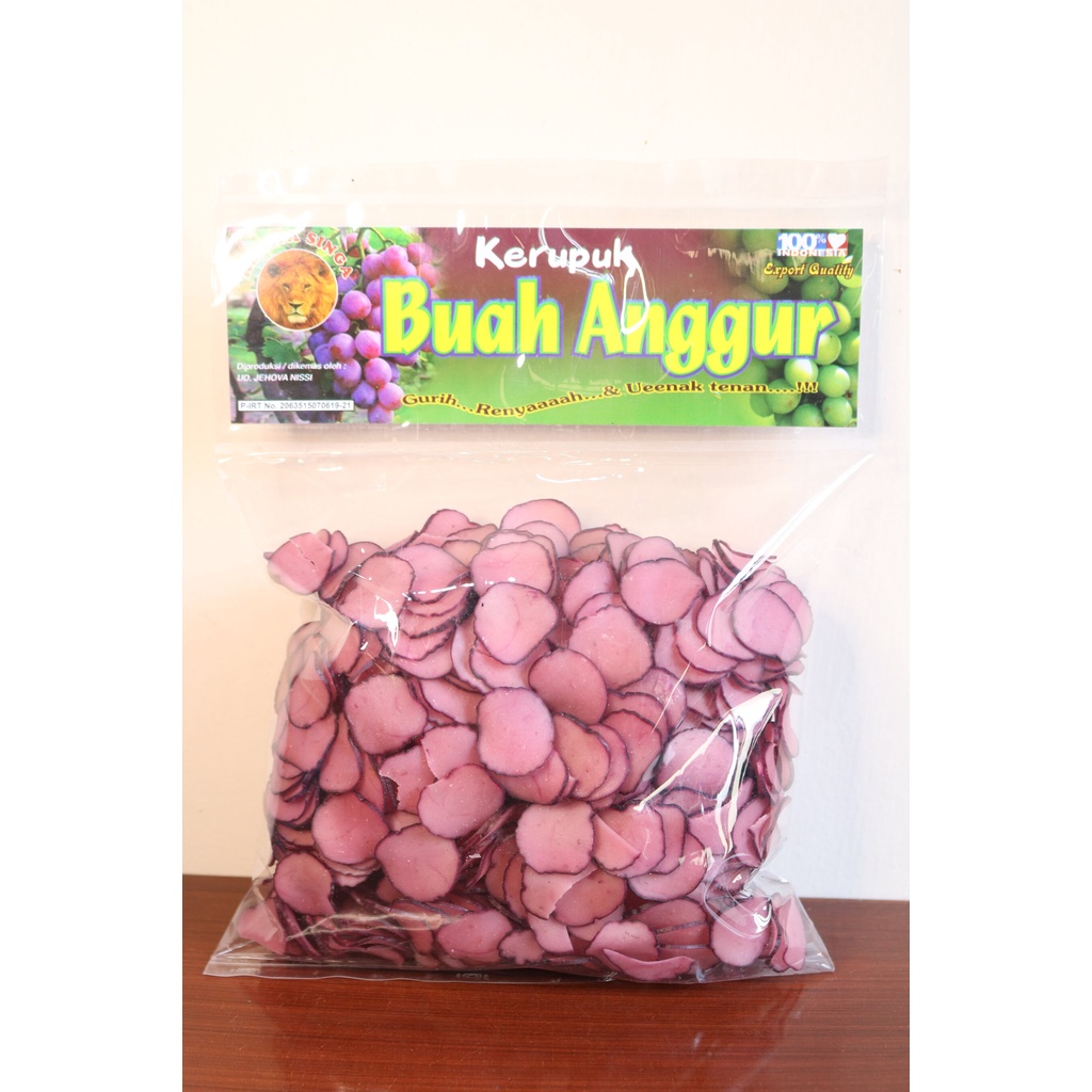 

KERUPUK BUAH MENTAH KEPALA SINGA | CAMILAN OLEH OLEH SURABAYA SNACK MAKANAN RINGAN KRUPUK