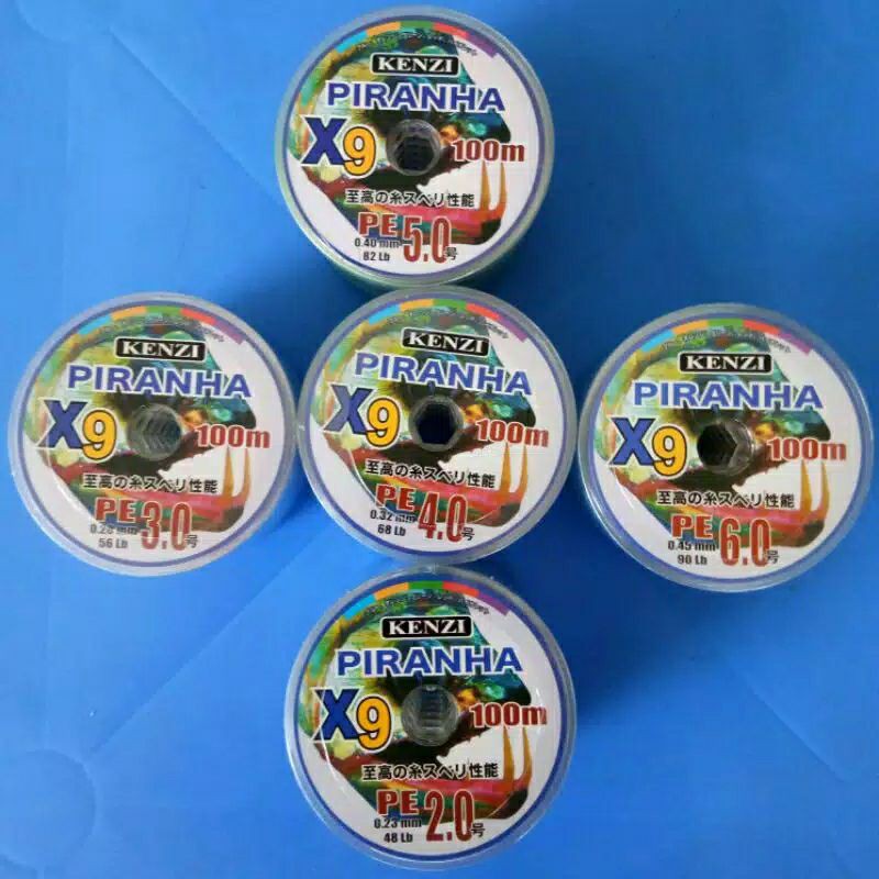 Senar PE Piranha X9 100.M