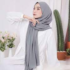 Pashmina Crochet Ceruty Pashmina Picot Termurah harga bestseller