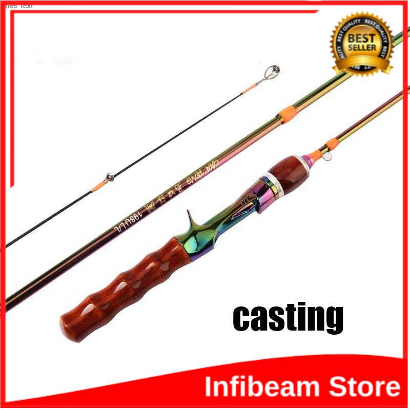 LIEYUWANG Joran Pancing Baitcasting Carbon 2 Segments 1.68M - KB301