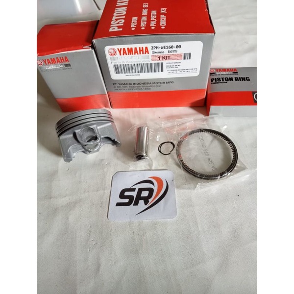 PISTON KIT OS,25 (2PH) Yamaha original YGP MIO M3 125 MIO SOUL GT 125 Pino 125