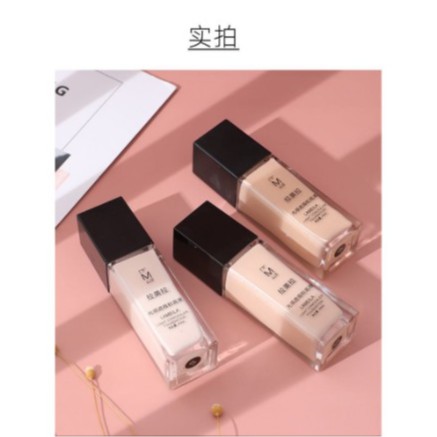 Lameila Light Concealer Foundation Cair Tahan Air Untuk Makeup Wanita DJ 3020