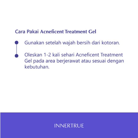 INNERTRUE Acneficent Treatment Gel 10g