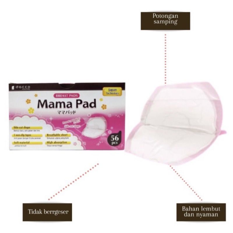 dacco mama pad / breast pad / penyerap asi