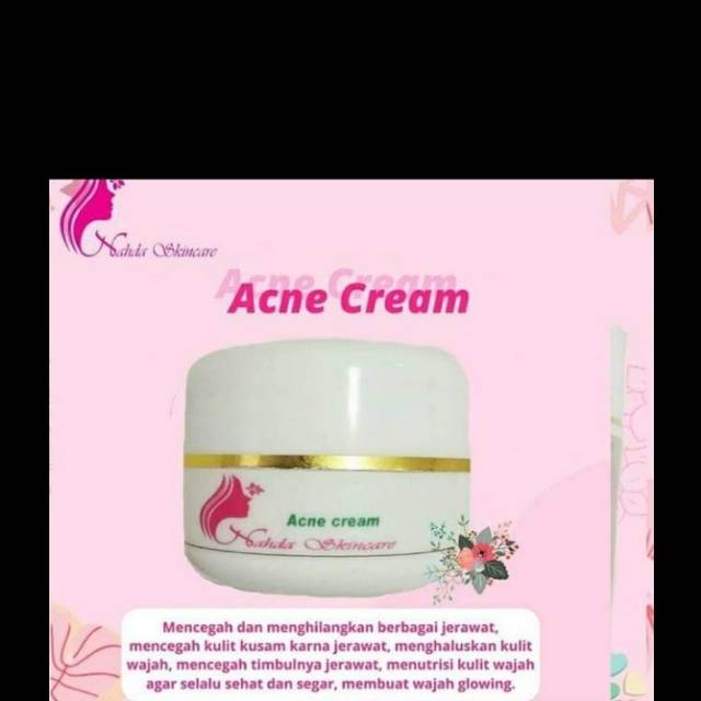 NAHDA SKINCARE NIGHT CREAM ACNE GLOW