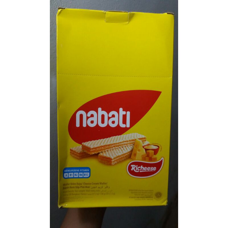 

Recheese Nabati wafer keju 1pack isi 20