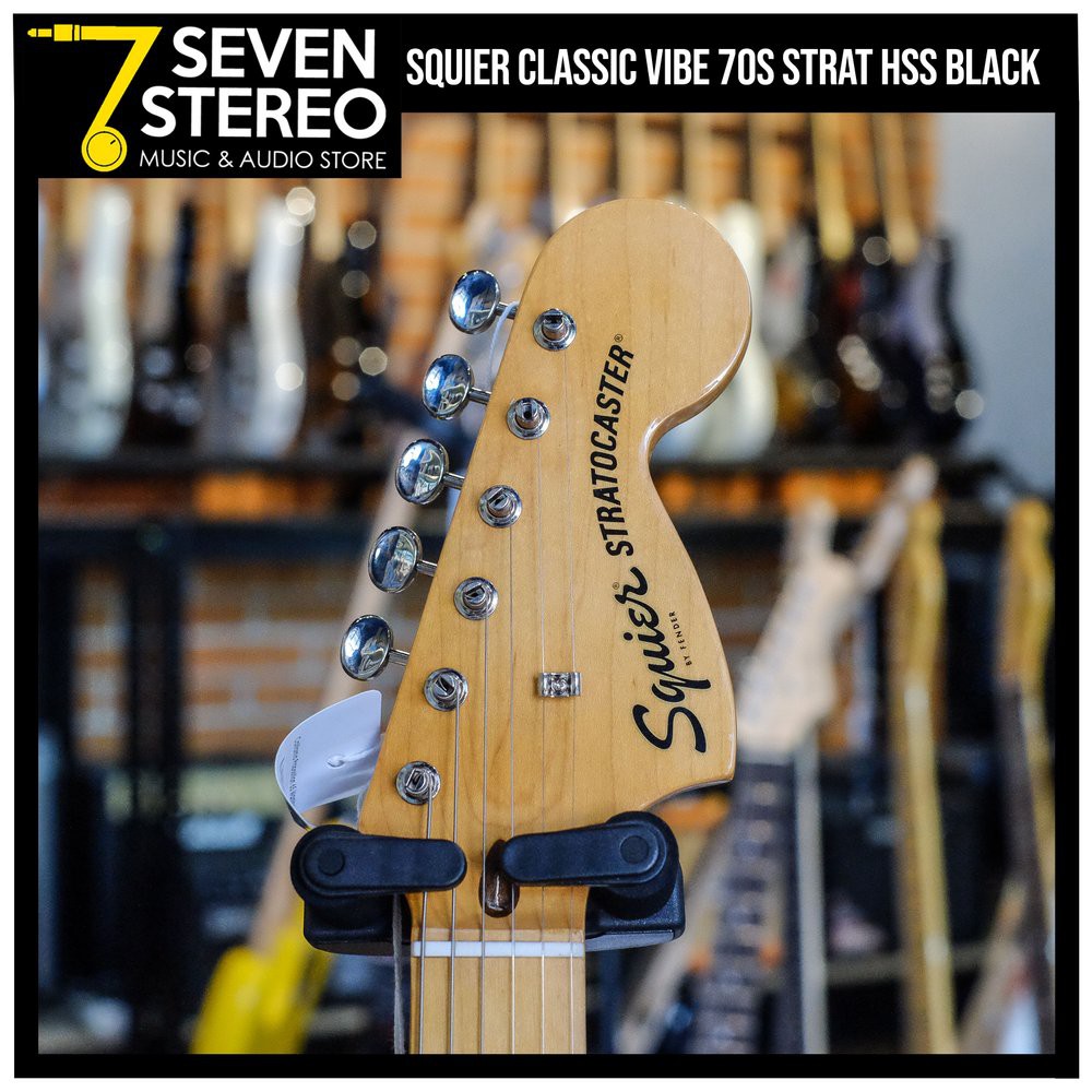 Squier Classic Vibe 70 S HSS Black