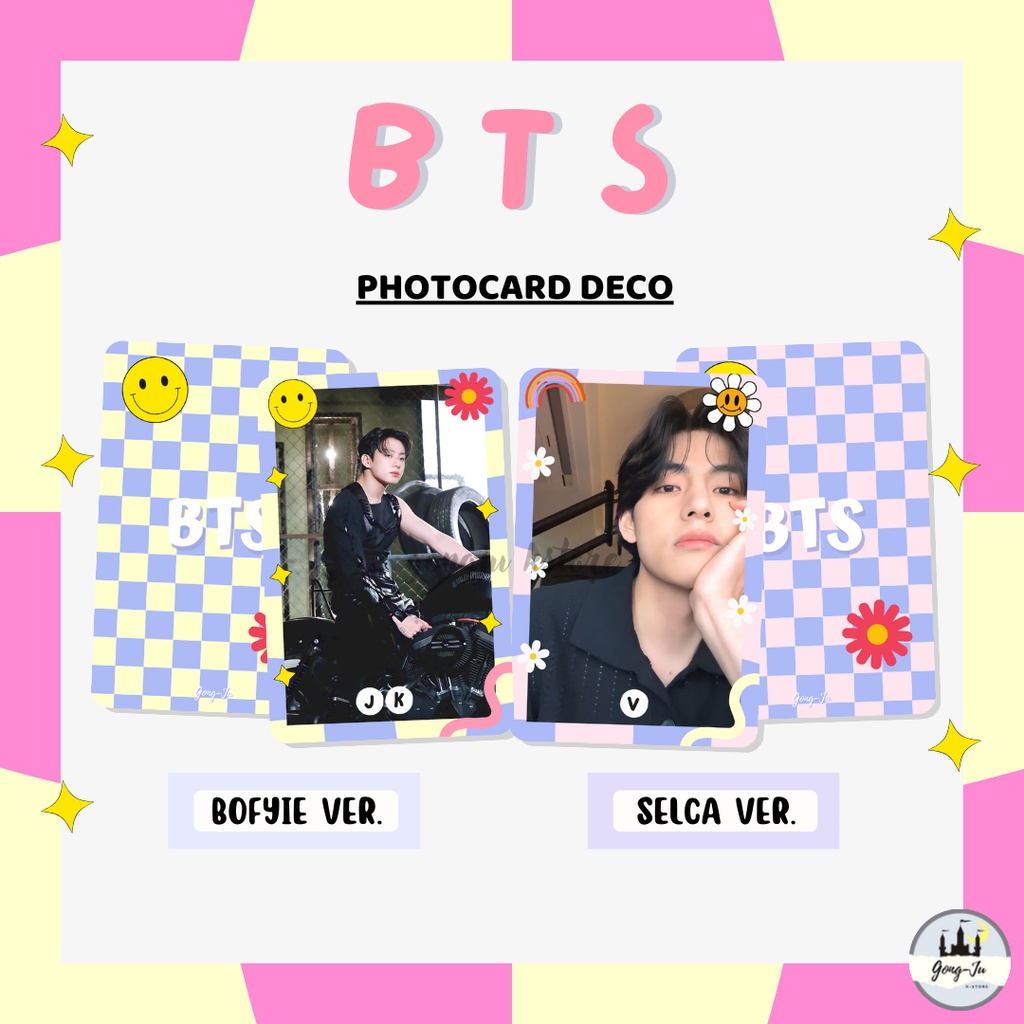 [ COD ] BTS PHOTOCARD DECO 1