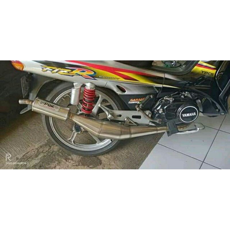 knalpot PDK F1ZR ,FIS R ,FIZ R FULL STANLISH SUARA NINJA KEMPRIIIINCING SEPERTI NINJA