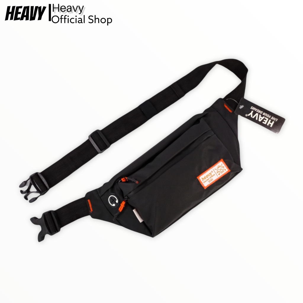 Heavy Official Shop . Tas Pinggang Waistbag Pria Heavy Original | Tas Selempang Pria Casual