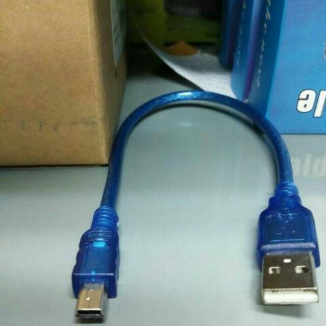 Kabel USB to USB 5Pin/USB Mini 30Cm