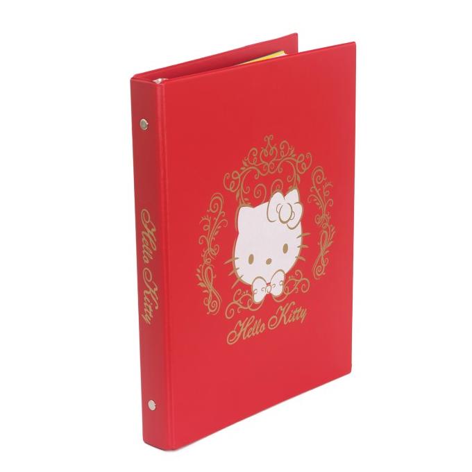 

Bantex Multiring Binder Hello Kitty 20 Ring 25mm A5 Red #1324A09HK
