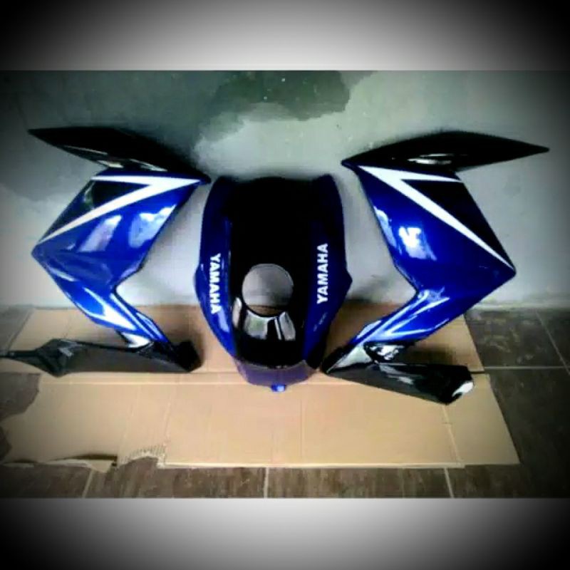 Kondom Tangki Byson / Cover Tangki dan Sayap Byson  Model Street Fighter