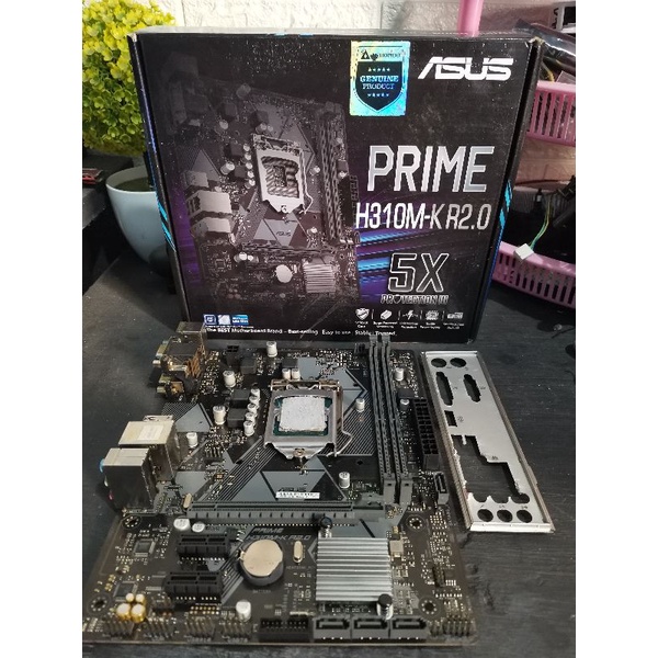 core i3 9100f+H310M+ram 8gb