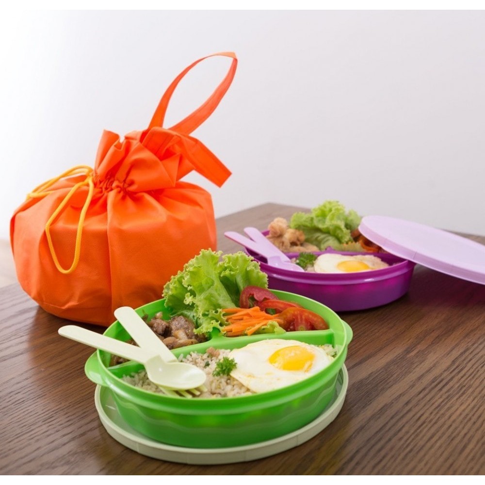 

Rainbow Lunch Set Tempat Bekal