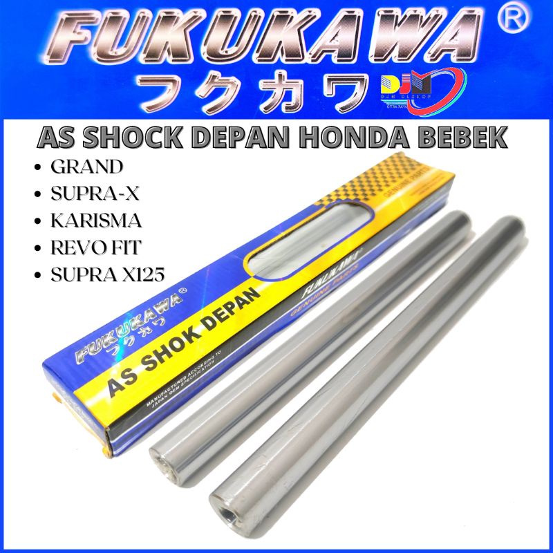 As Shock Depan Fukukawa Honda Grand, Supra, Karisma, Revo Fit, SupraX125 2pc