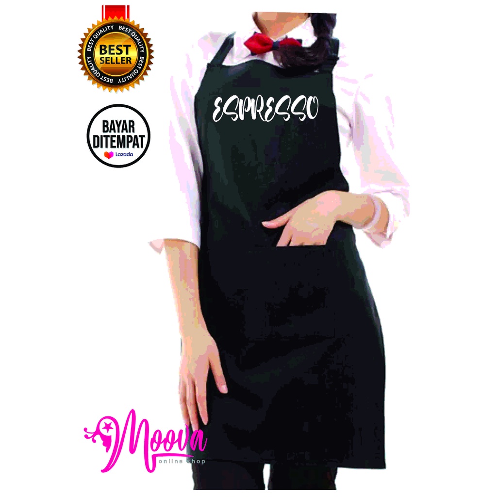 Apron Celemek ESPRESO drill premium