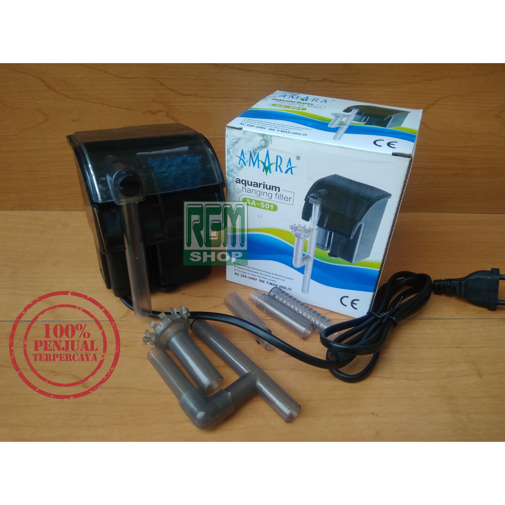 Amara hanging filter gantung aa-501 aa 501 aquarium aquascape murah