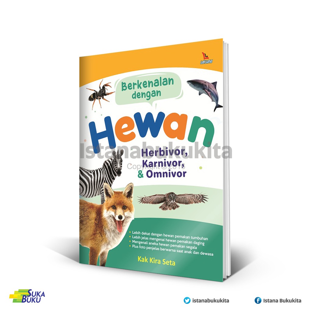 Jual Suka Buku - Berkenalan Dengan Hewan Herbivor Karnivor & Omnivor ...