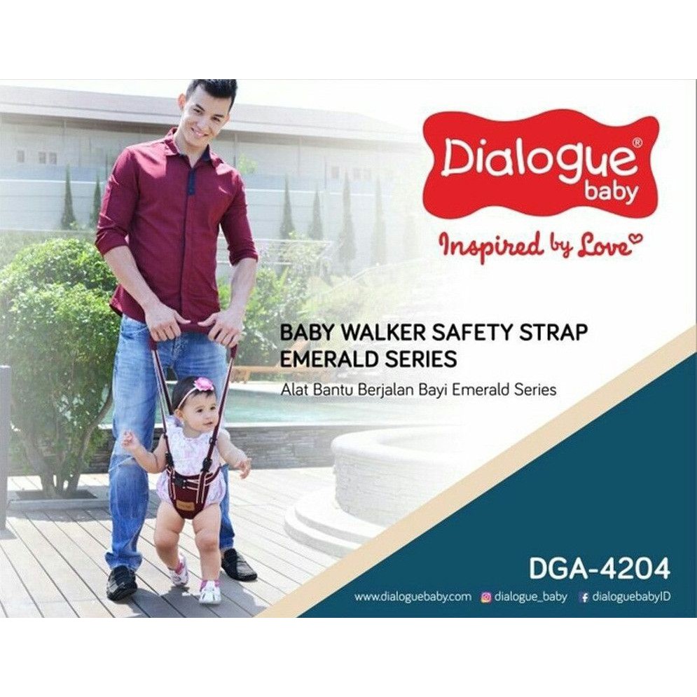 Dialogue Baby Alat Bantu Jalan Bayi Emerland Series - DGA 4204