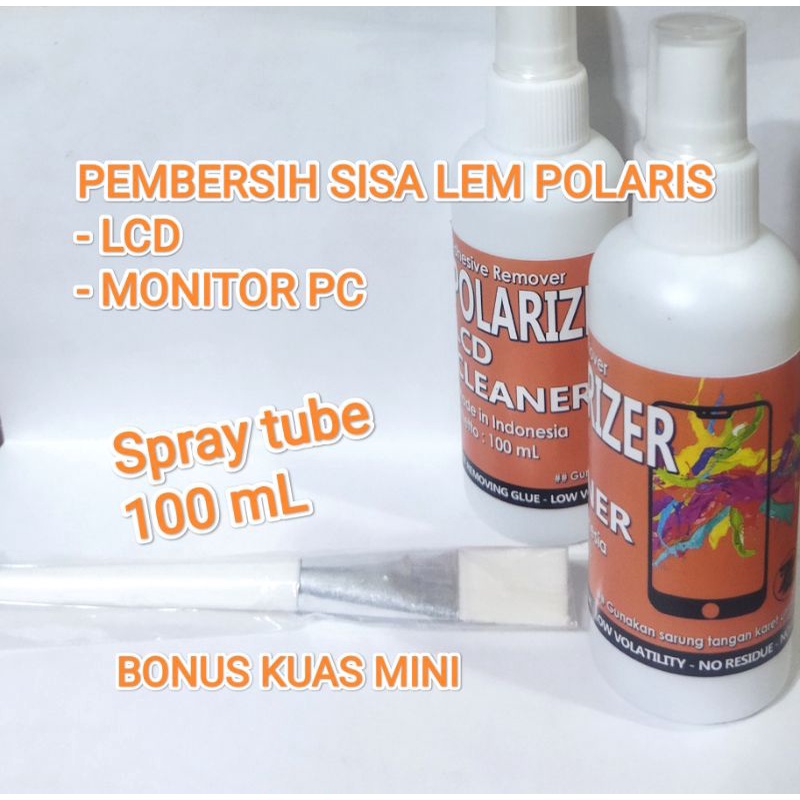 CAIRAN PEMBERSIH LEM POLARIS LCD MONITOR TESTED 100ML