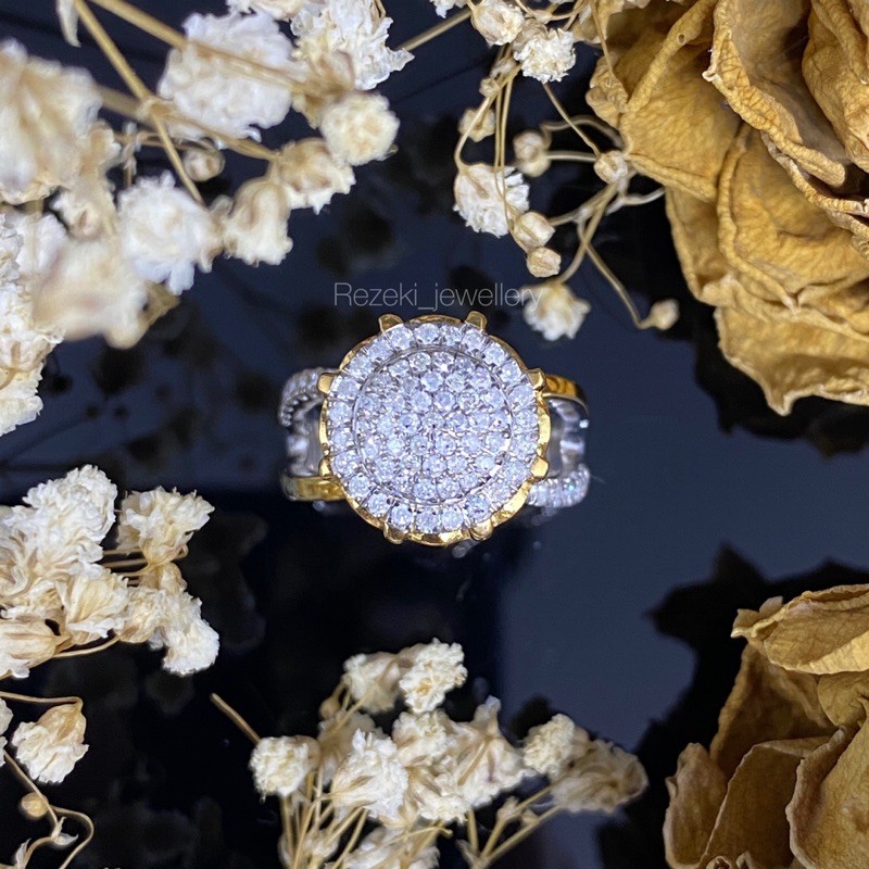 cincin berlian asli wanita