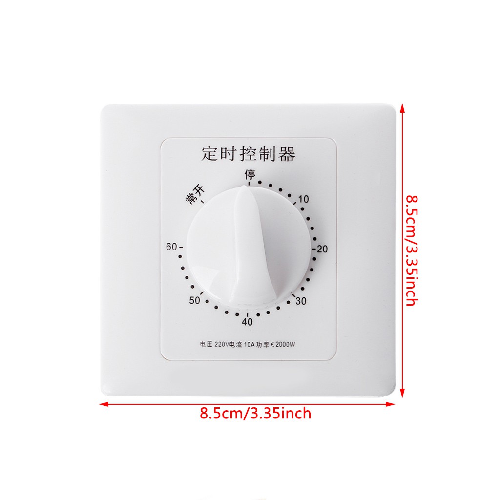 AC 220V Timer Control Control interruptor 30 / 60 / 120 Menit