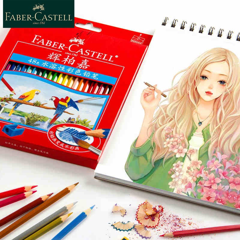 

Pensil Warna Faber Castell Classic - Watercolour Pencil Isi 12 24 36 48