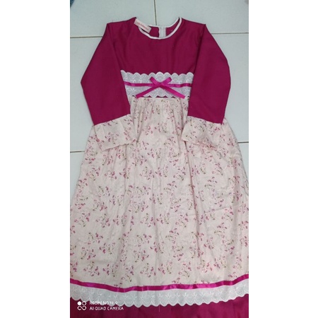 Gamis anak katun jepang
