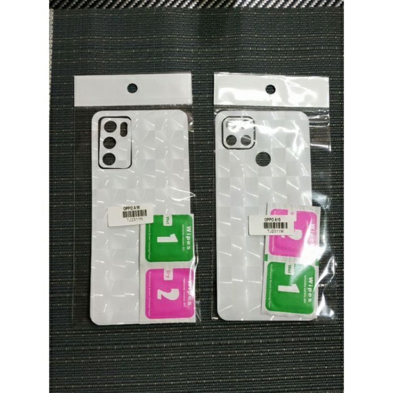 KHUSUS PARTAI grosir MINIMAL pembelian 10 PCS garskin hp + garskin camera square 3D anti gores belakang hp